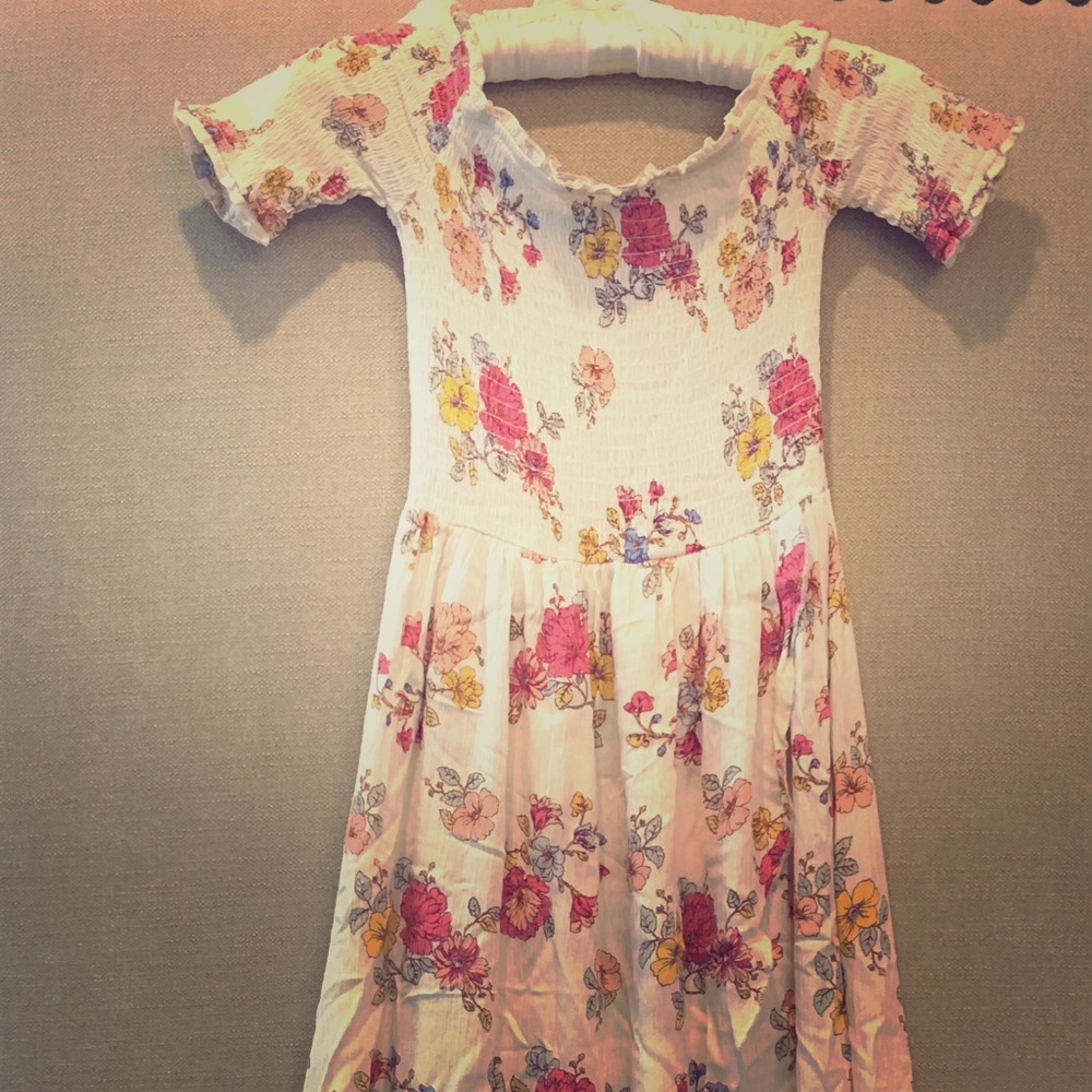 Forever 21, high low, off the shoulder dress